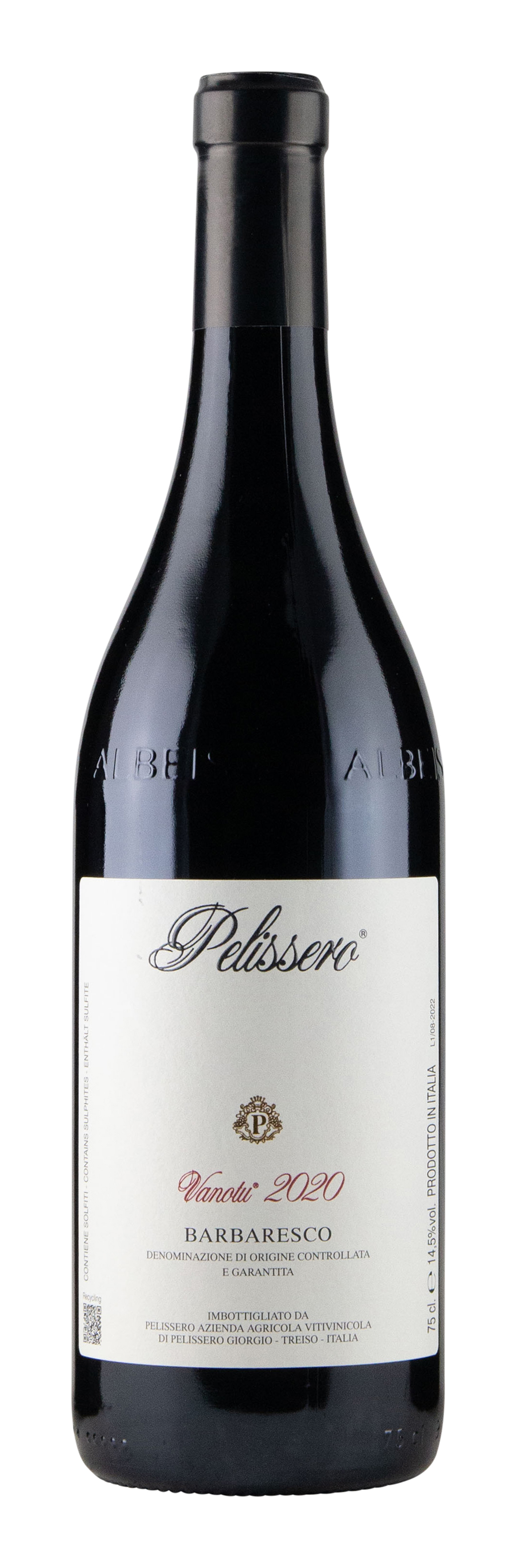 Pelissero Barbaresco Vanotu 2020